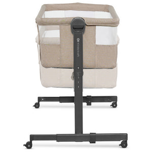 Cuna colecho Nestee Up 2 Kinderkraft, vista lateral con los 5 niveles de altura