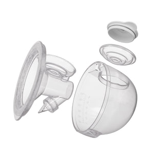 Piezas de la copa del extractor Gentlenest Kinderkraft: brida, válvula, membrana y colector