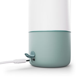 Puerto de carga USB-C de la base del termo calentador Gaja Kinderkraft verde