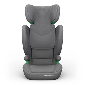 Silla de auto Butaca Junior Fix 2 Plus i-Size Kinderkraft color gris, vista frontal