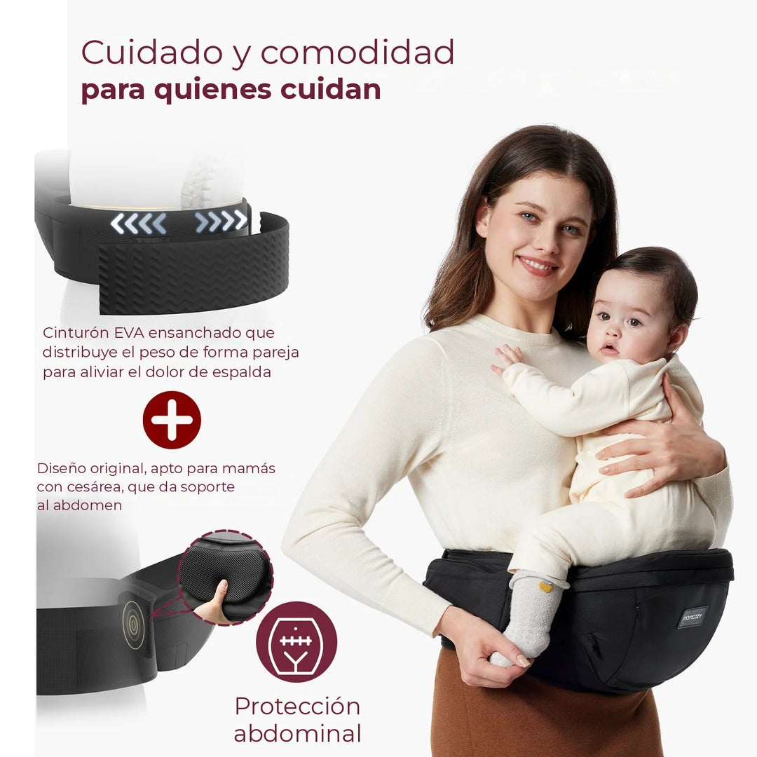 Cinturón EVA ancho y protección abdominal