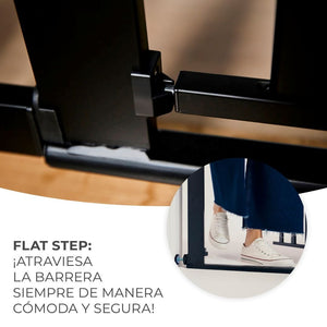 Barrera de seguridad LOCK&GO - KinderKraft - Mini Nuts - Expertos en sillas de auto y coches de paseo