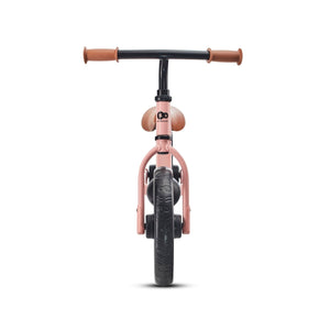 Vista frontal Bicicleta de equilibrio 2Way Next color rosado de KinderKraft