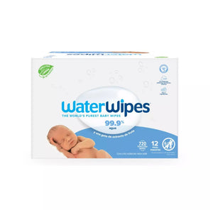 Caja de Toallitas húmedas 720 unidades - Waterwipes - Mini Nuts - Expertos en sillas de auto y coches de paseo