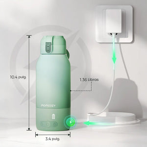 Calentador portátil de leche y agua - MOMCOZY - Mini Nuts - Expertos en sillas de auto y coches de paseo