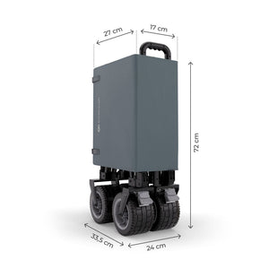 Carrito de transporte plegable Rollster - KinderKraft - Mini Nuts - Expertos en sillas de auto y coches de paseo