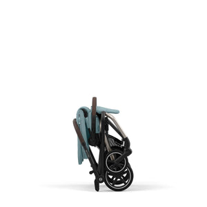 Coche de paseo Eezy S Twist Plus 2 360º One Pull Harness - Cybex Gold - Mini Nuts - Expertos en sillas de auto y coches de paseo