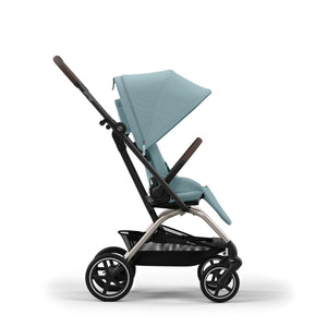 Coche de paseo Eezy S Twist Plus 2 360º One Pull Harness - Cybex Gold - Mini Nuts - Expertos en sillas de auto y coches de paseo