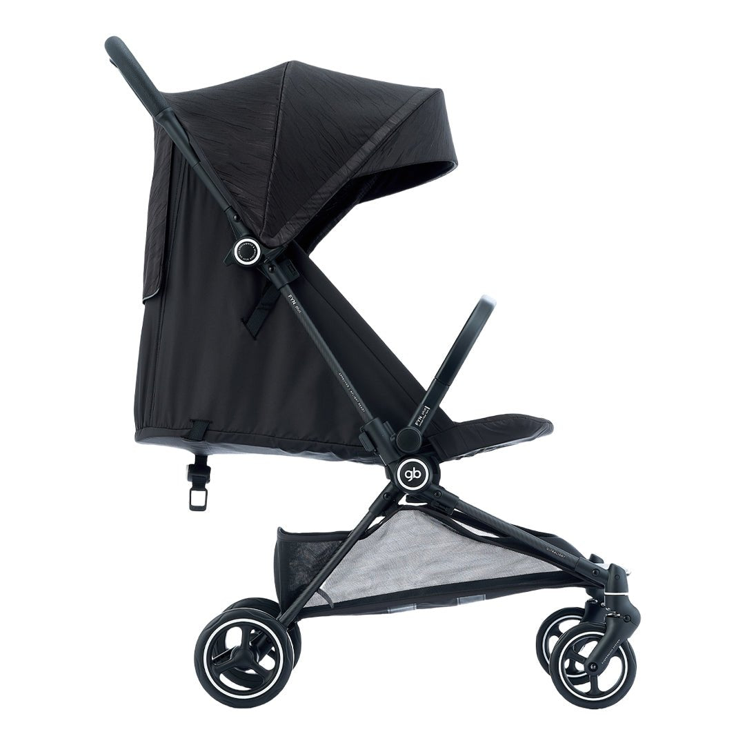Coche de paseo Fyn Plus Fibra de Carbón - vista trasera