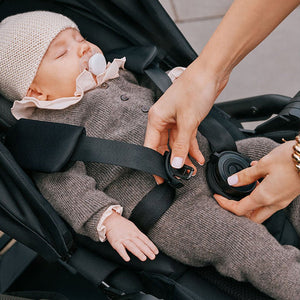 Coche de paseo Melio Carbón Fibra de Carbono - Cybex Gold - Mini Nuts - Expertos en sillas de auto y coches de paseo