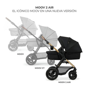 Coche de paseo Moov 2 Air 3 en 1 - KinderKraft - Mini Nuts - Expertos en sillas de auto y coches de paseo