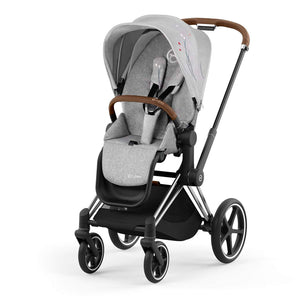 Coche de paseo Priam Fashion Koi Grey 4.0 - Cybex Platinum - Mini Nuts - Expertos en sillas de auto y coches de paseo para bebés