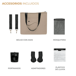 Coche de paseo Yoxi - KinderKraft - Mini Nuts - Expertos en sillas de auto y coches de paseo