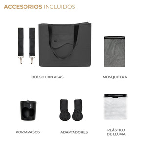 Coche de paseo Yoxi - KinderKraft - Mini Nuts - Expertos en sillas de auto y coches de paseo