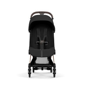 Coche de paseo Cybex Coya Style Collection Sepia Black, vista frontal