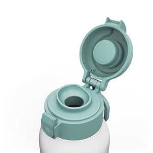 Tapa abierta con seguro del termo calentador de leche Gaja Kinderkraft verde