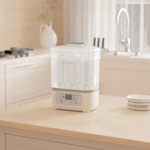 Esterilizador de Mamaderas 8 en 1 Momcozy con Secado y Almacenamiento 24h - MOMCOZY - Mini Nuts - Expertos en sillas de auto y coches de paseo