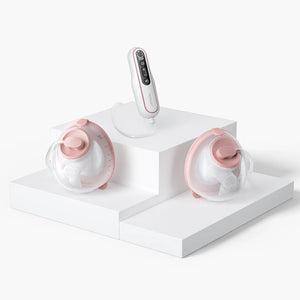 Extractor de leche materna Doble V2 Ultra ligero y potente de MOMCOZY