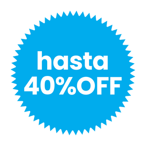 Hasta 40%OFF