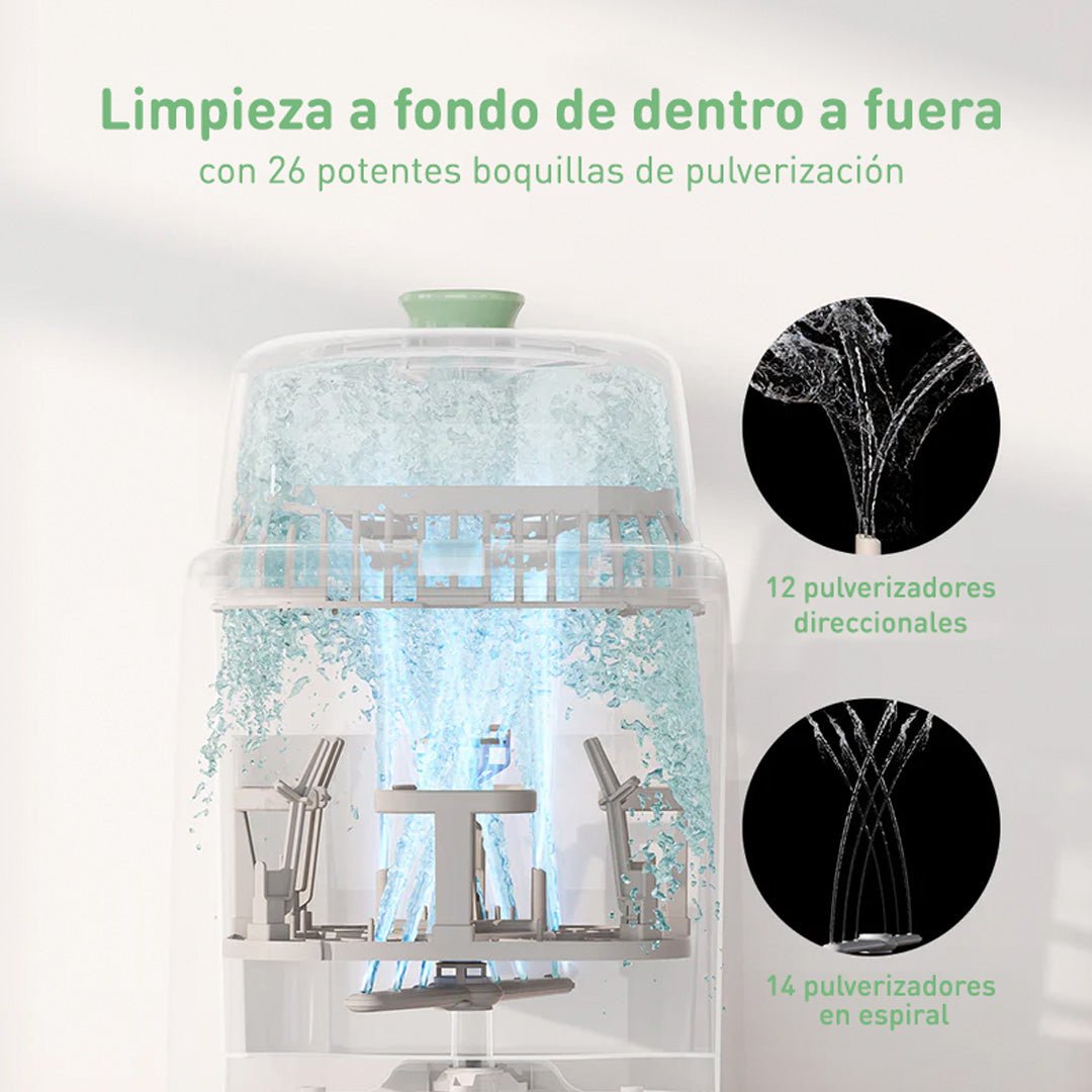 Limpieza manos libres 3 en 1