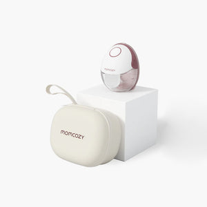 Extractor de leche materna M6 Single Manos libres Mobile Style™ - MOMCOZY - Mini Nuts - Expertos en sillas de auto y coches de paseo para bebés color Cozy Red