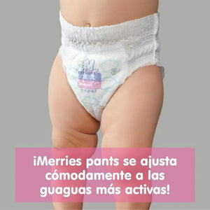 Pañales desechables Merries Aprendizaje (Pull Up) - accesorios incluidos