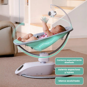 Momcozy CocoSway Columpio Eléctrico para Bebé con Movimiento 3D - MOMCOZY - Mini Nuts - Expertos en sillas de auto y coches de paseo