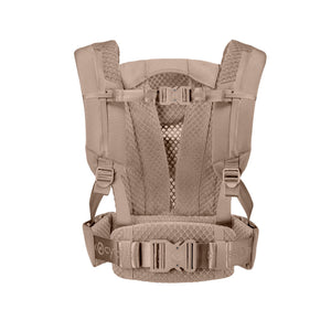 Portabebé Coÿa color Cozy Beige - vista trasera del arnés