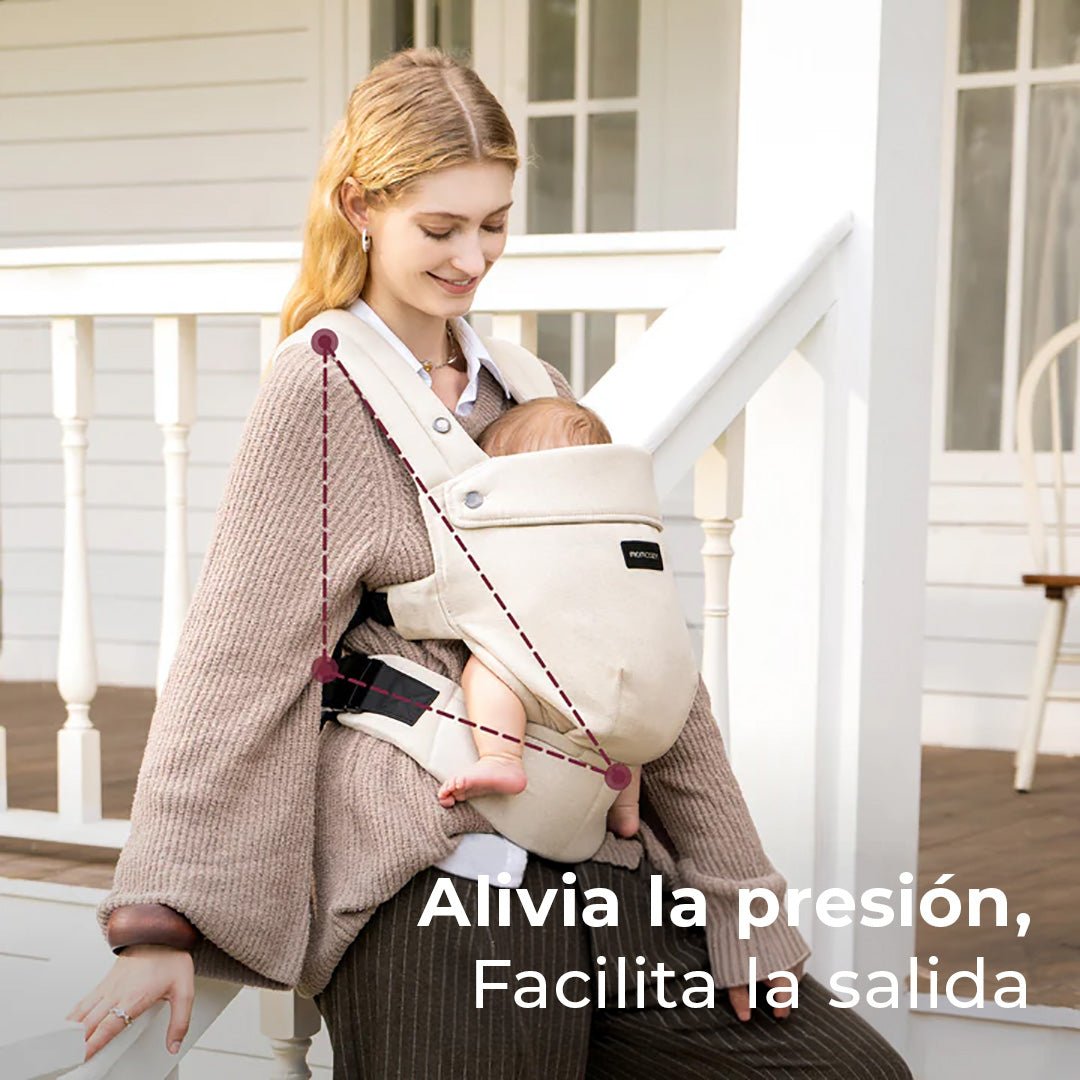 Portabebé PureHug - MOMCOZY - Mini Nuts - Expertos en sillas de auto y coches de paseo