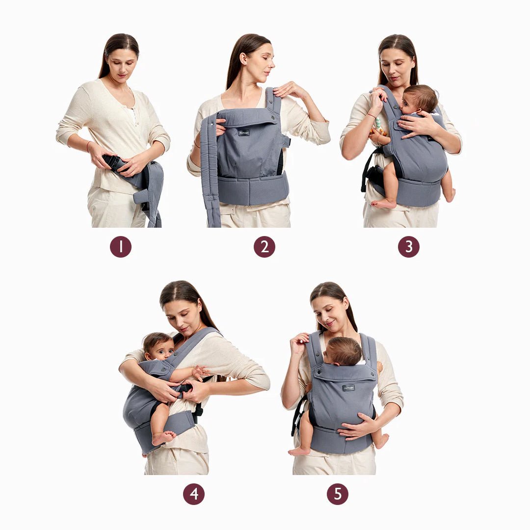 Portabebés 3 en 1 - MOMCOZY - Mini Nuts - Expertos en sillas de auto y coches de paseo