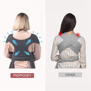 Portabebés fular - MOMCOZY - Mini Nuts - Expertos en sillas de auto y coches de paseo