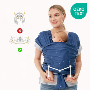 Portabebés fular - MOMCOZY - Mini Nuts - Expertos en sillas de auto y coches de paseo