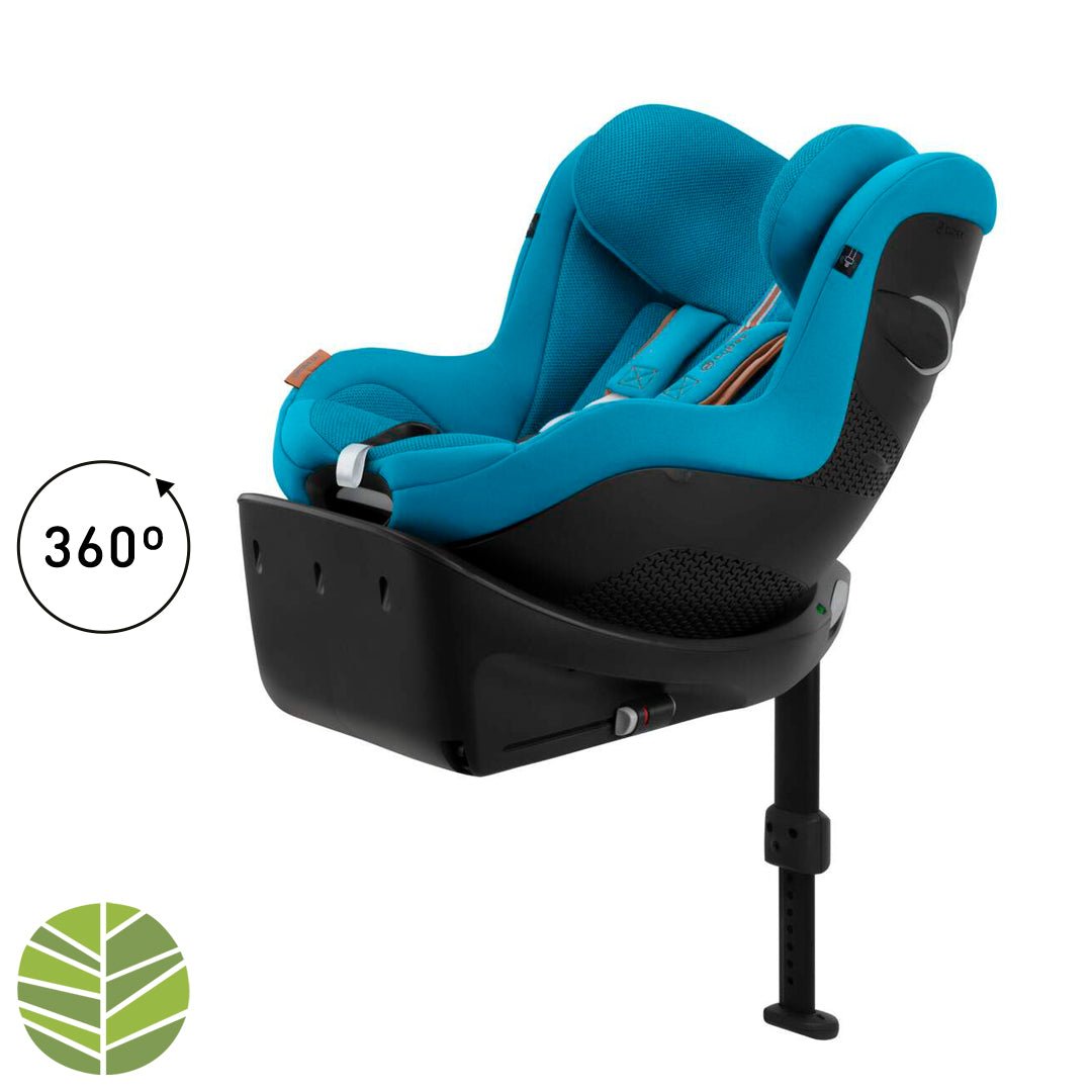 Silla de auto convertible Sirona Gi iSize 360º - Cybex Gold - Mini Nuts - Expertos en sillas de auto y coches de paseo