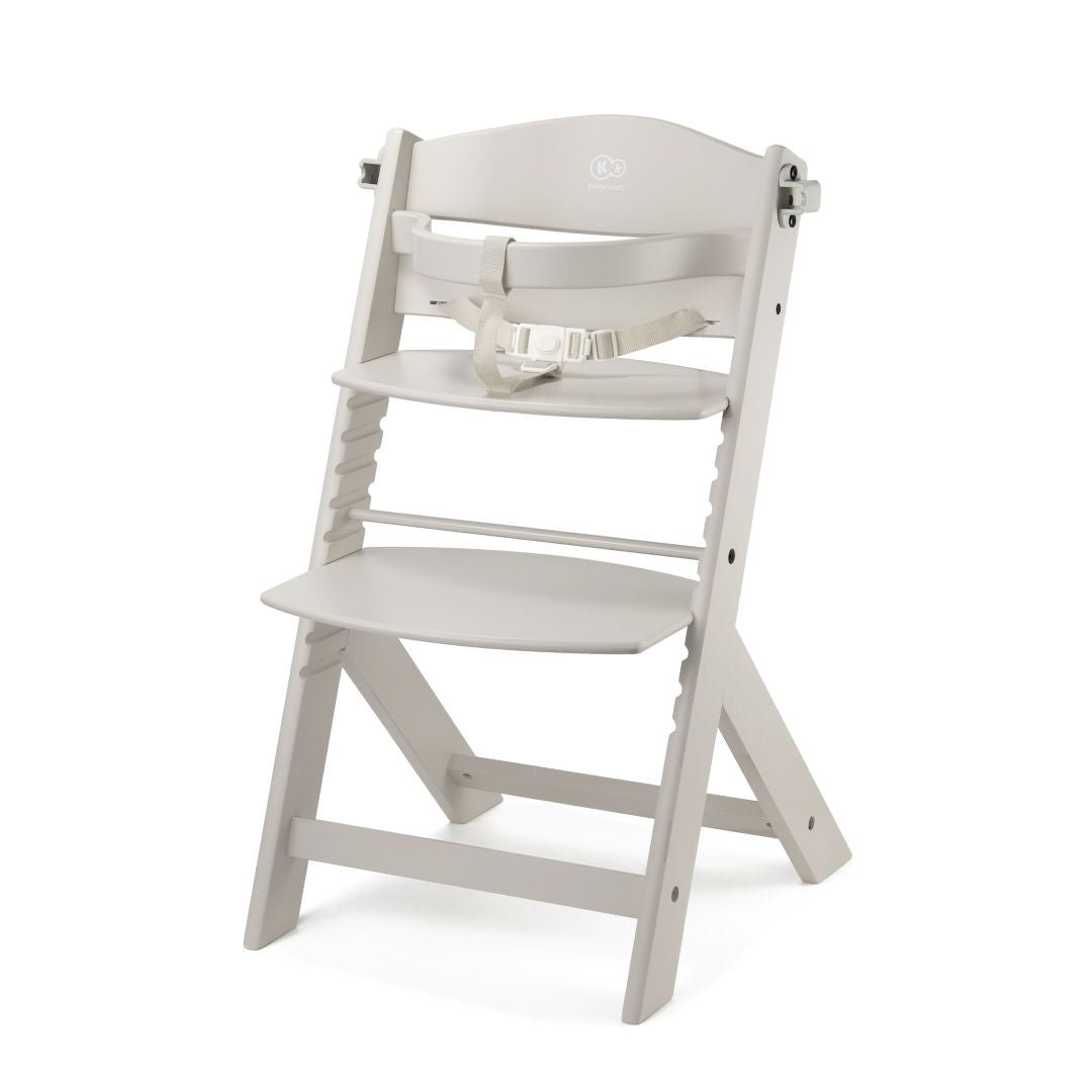 Silla de comer evolutiva 3 en 1 Enock color Wooden White - vista lateral derecha