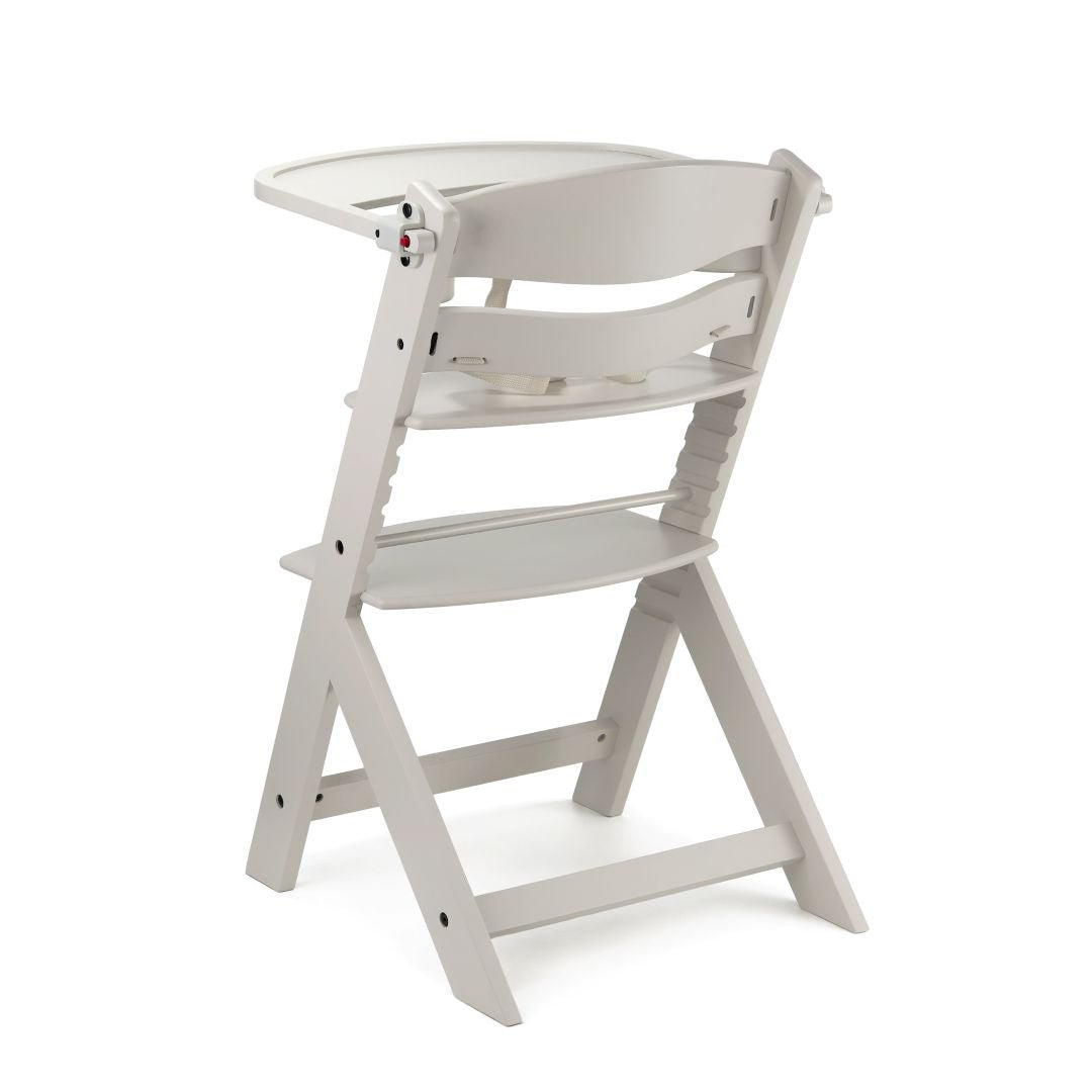 Silla de comer evolutiva 3 en 1 Enock color Wooden White - vista frontal