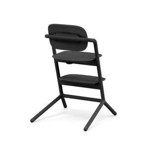 Silla de comer evolutiva 4 en 1 Lemo color Stunning Black - silla alta vista trasera