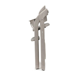 Silla de comer 3 en 1 Tino de Kinderkraft color Beige, plegada