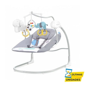 Silla mecedora con balanceo automático Minky - KinderKraft - Mini Nuts - Expertos en sillas de auto y coches de paseo