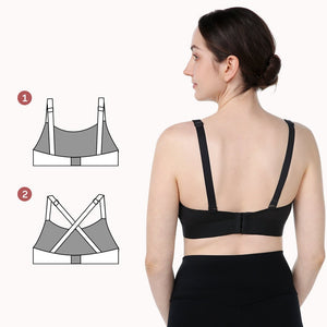 Sostén 2 en 1: Lactancia y extracción de leche (Modelo original básico YN08) - MOMCOZY - Mini Nuts - Expertos en sillas de auto y coches de paseo para bebés