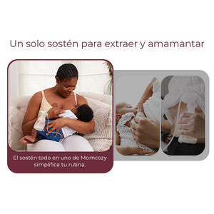 Sostén YN08 todo en uno - un solo sostén para extraer y amamantar