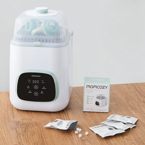 Tabletas detergentes para lavabiberones KleanPal Pro - MOMCOZY - Mini Nuts - Expertos en sillas de auto y coches de paseo