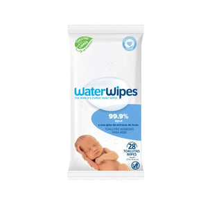Toallitas húmedas Waterwipes 28 Unidades - Waterwipes - Mini Nuts - Expertos en sillas de auto y coches de paseo