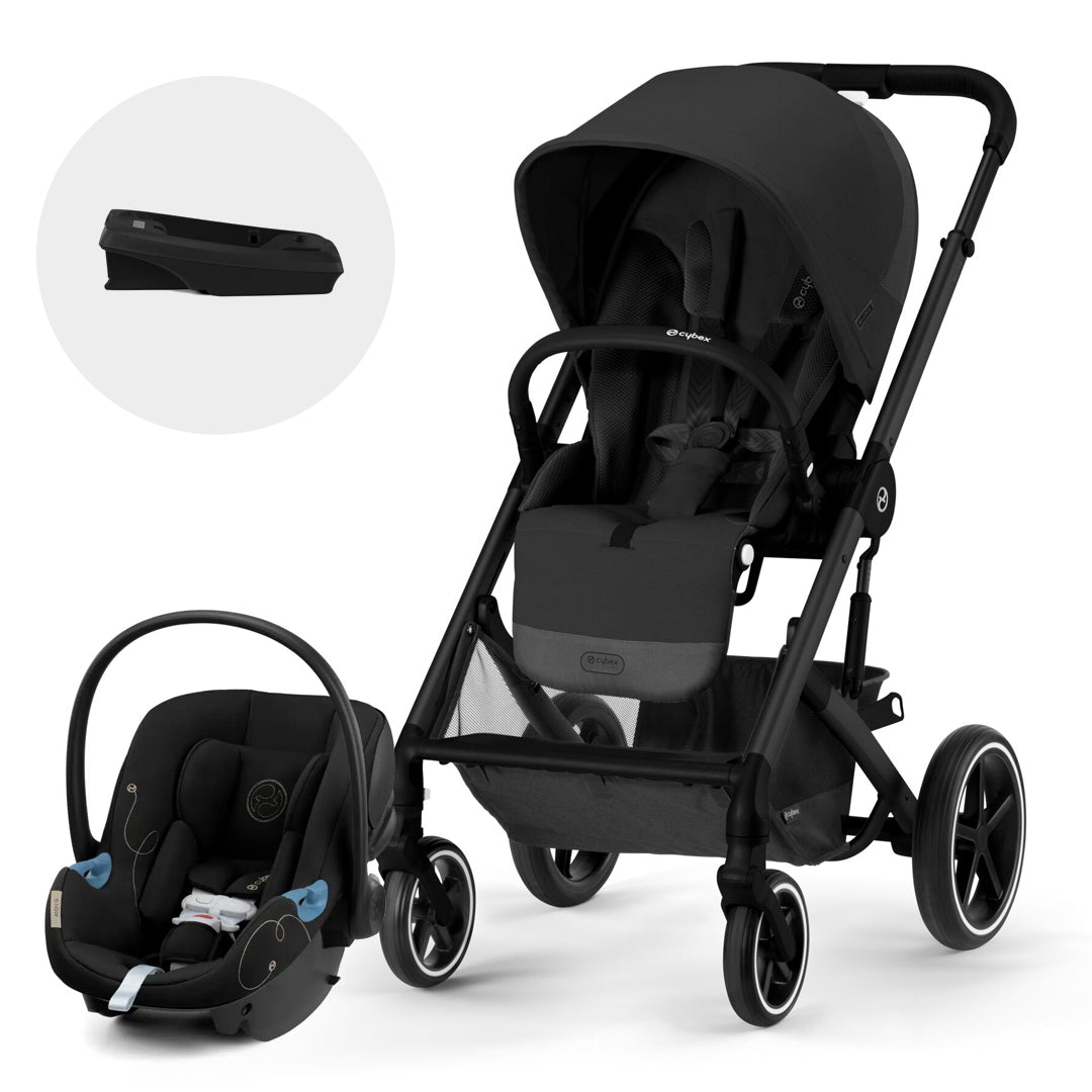 Travel System Balios S Lux One Pull Harness color Black Moon Black - vista lateral