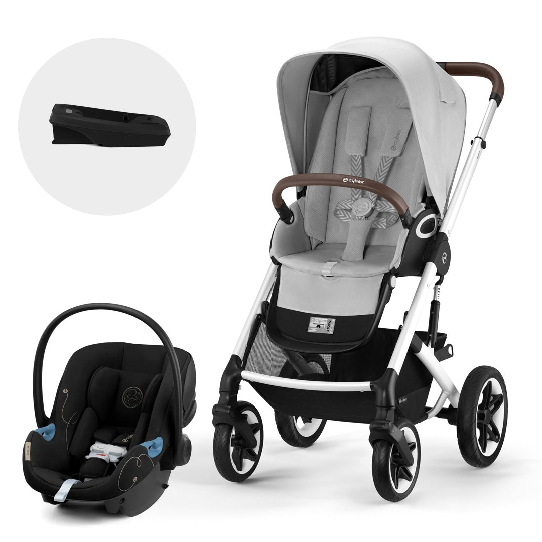 Travel System Balios S Lux One Pull Harness color Silver Lava Grey - imagen 19