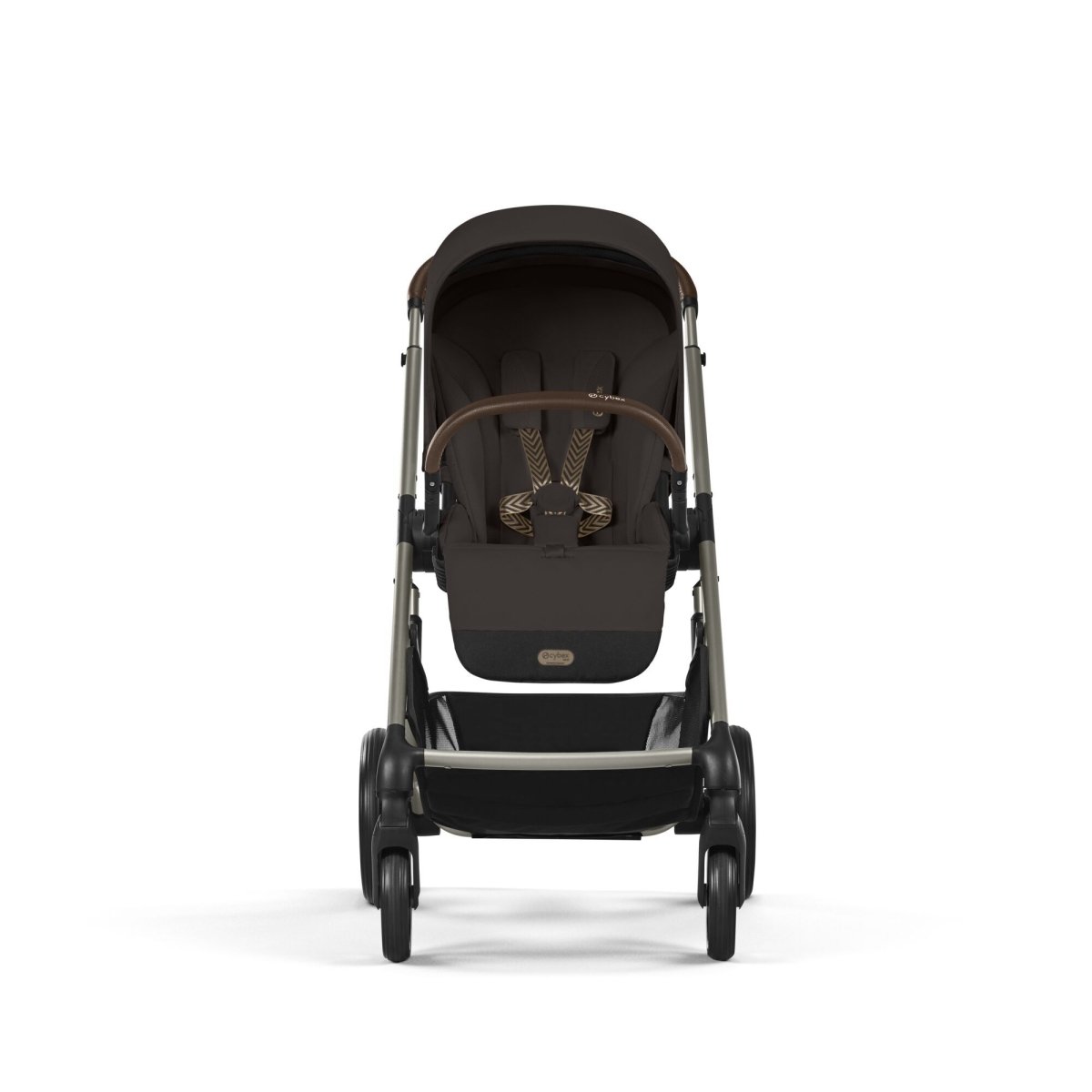 Travel System Balios S Lux One Pull Harness - Cybex Gold - Mini Nuts - Expertos en sillas de auto y coches de paseo