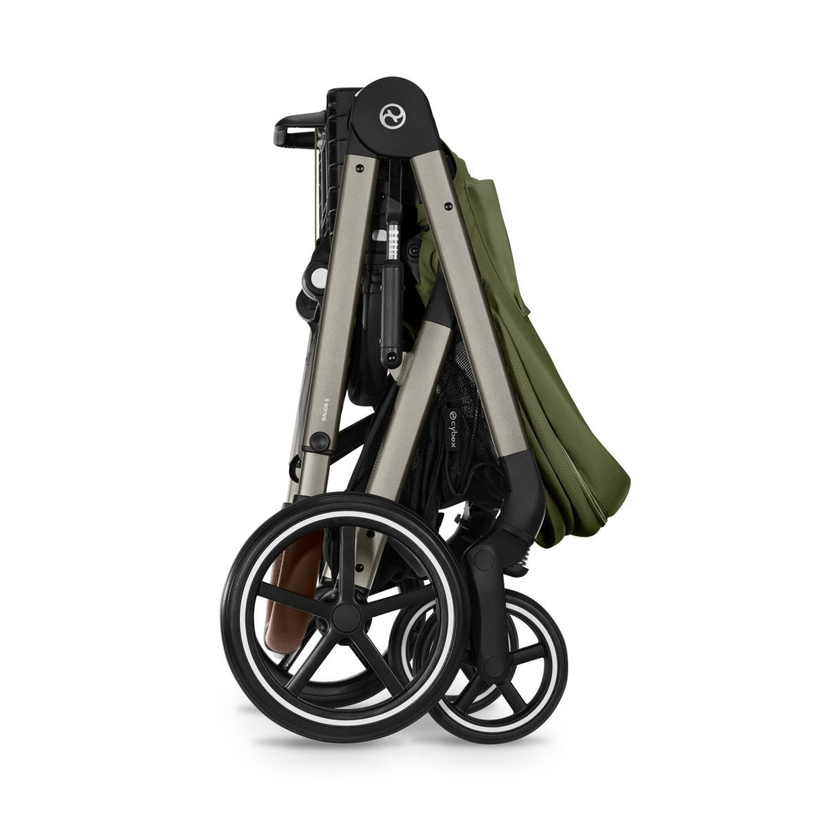 Travel System Balios S Lux One Pull Harness - Cybex Gold - Mini Nuts - Expertos en sillas de auto y coches de paseo