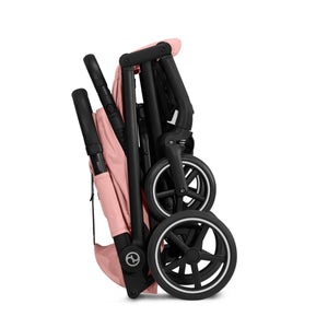 Coche de paseo Beezy 2025 Candy Pink - vista lateral detalle plegado