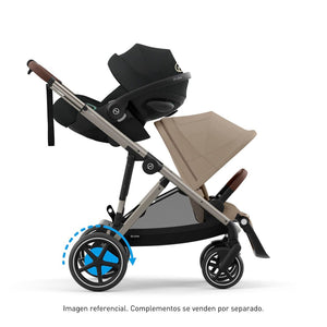 Travel System e - Gazelle S - Cybex Gold - Mini Nuts - Expertos en sillas de auto y coches de paseo