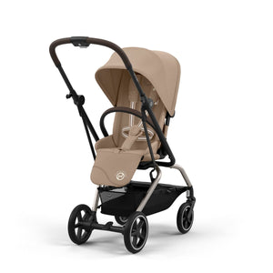 Configuración mirando hacia los padres Eezy S Twist Plus 2 Taupe Almond Beige con giro 360 de Cybex