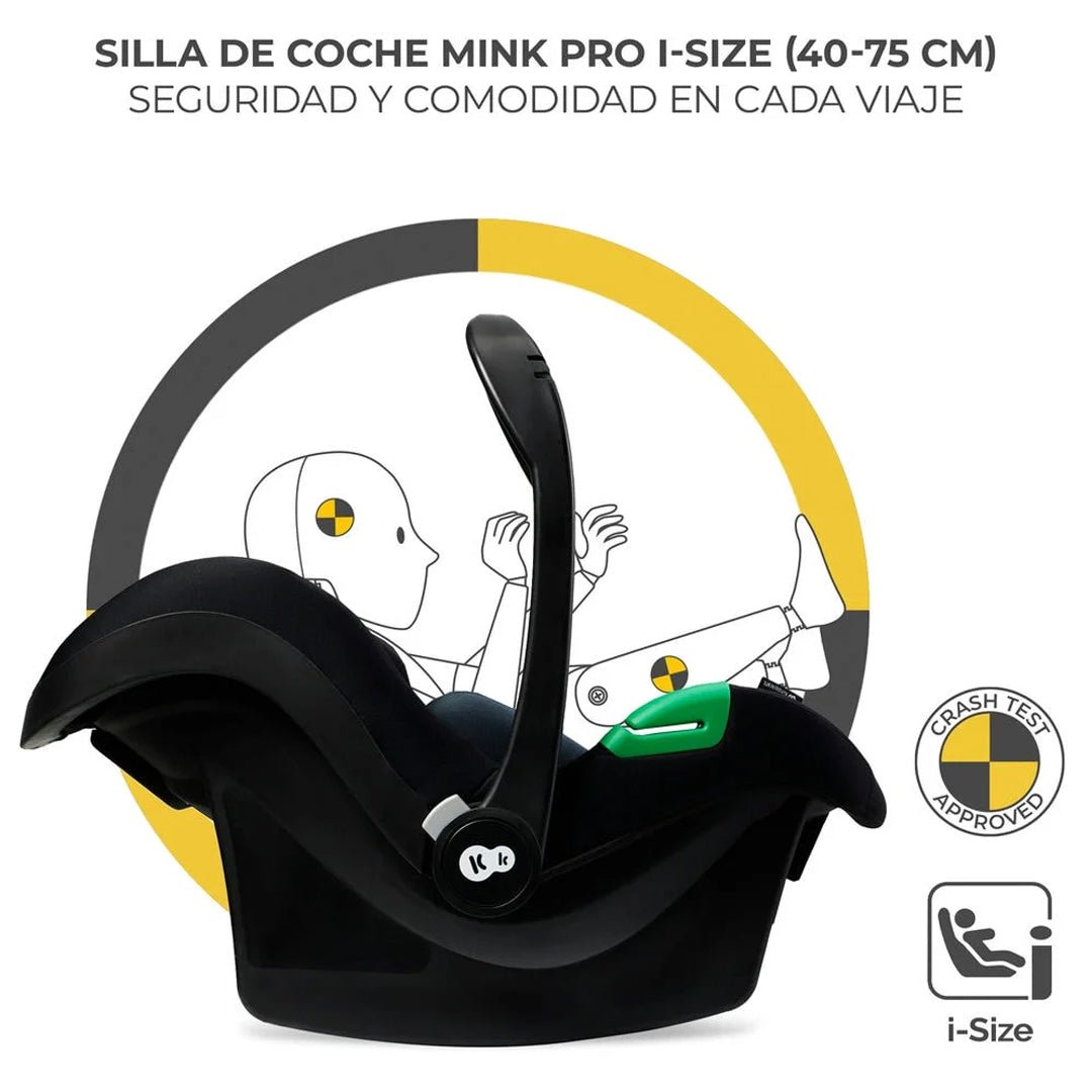 Silla nido MINK PRO i-Size con base ISOFIX
